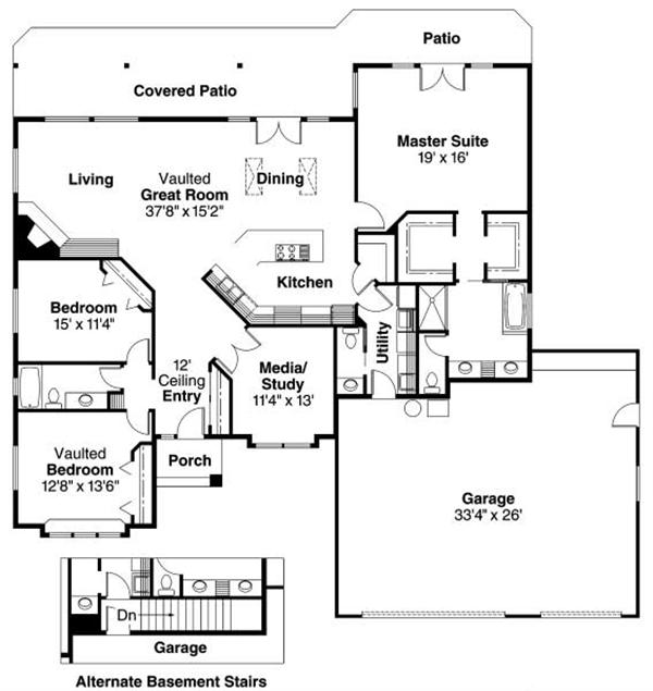 Floor Plan First Story