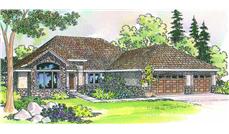 Main image for house plan # 3083