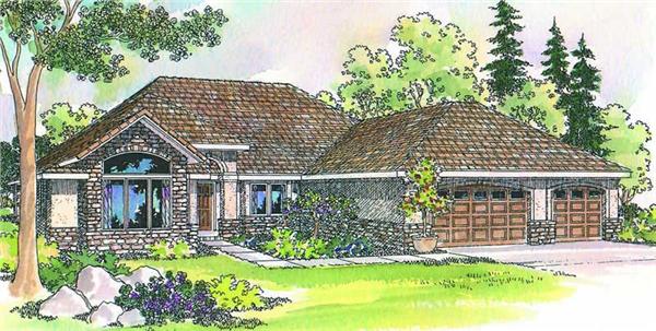 Main image for house plan # 3083
