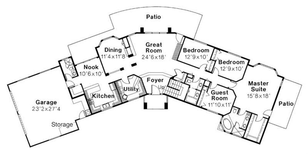 First Floor Floor Plan for Estefan