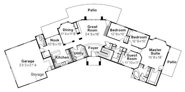 First Floor Floor Plan for Estefan