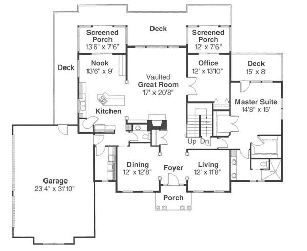 First Floor Floor Plan for Cobleskill