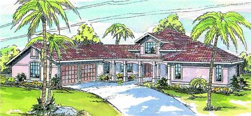 Main image for house plan # 3138