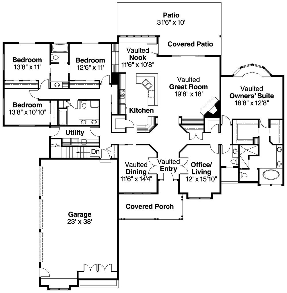 Floor Plan First Story