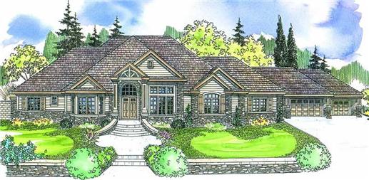 Main image for house plan # 13214