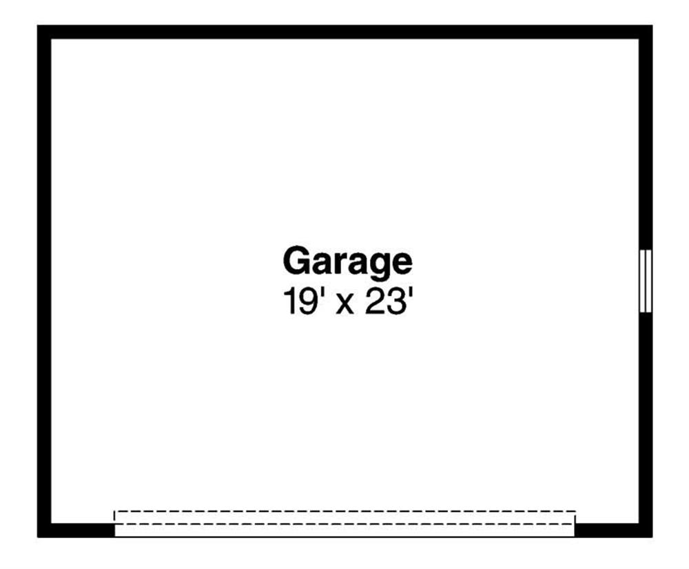 Garage Floor Plan ADI-20-010