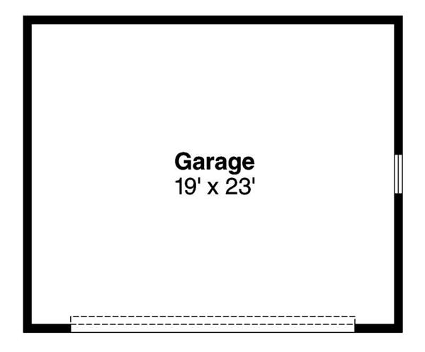 Garage Floor Plan ADI-20-010