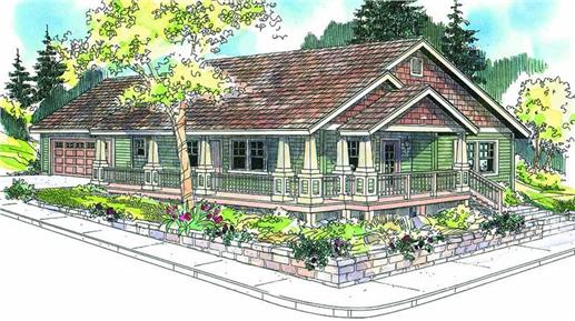 Main image for house plan # 21127