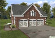This image shows these Garage House Plans as they truly are, a masterpiece!