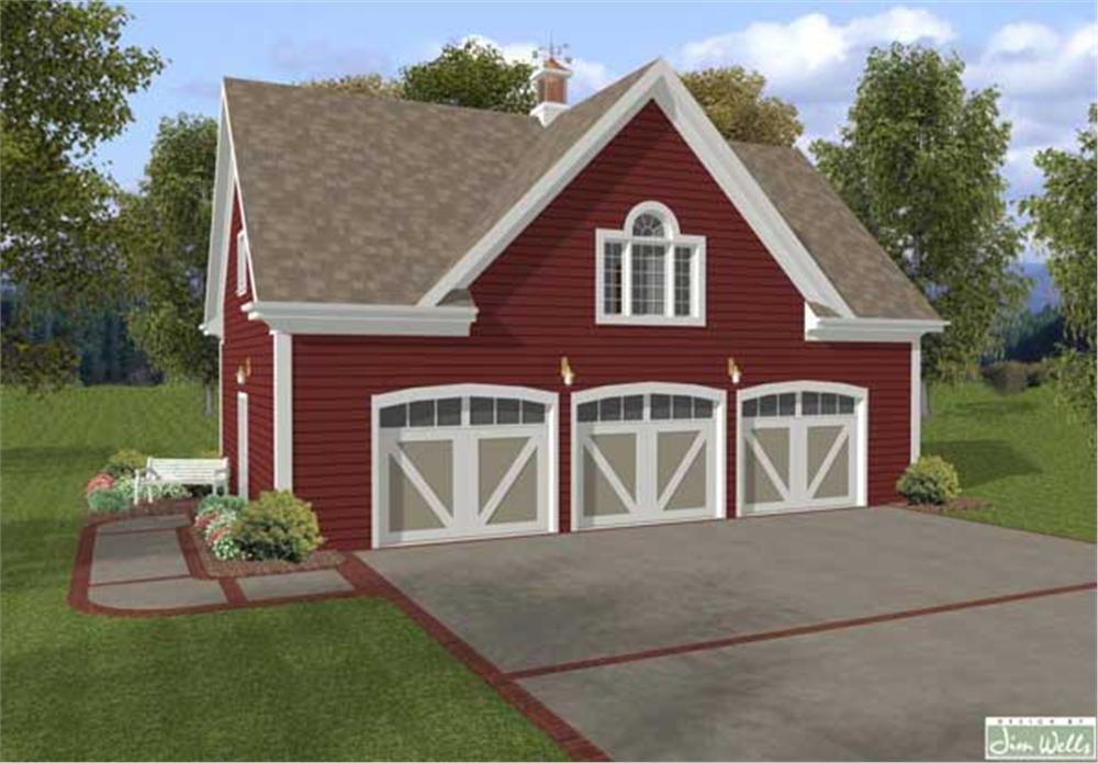 Home Plan Rendering
