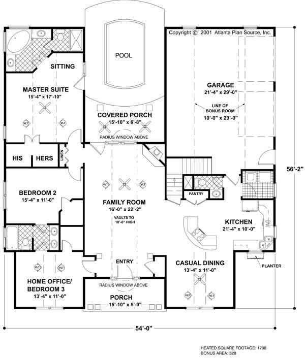 Floor Plan First Story