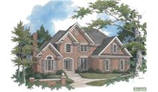 This is an artist's rendering of these European Homeplans.