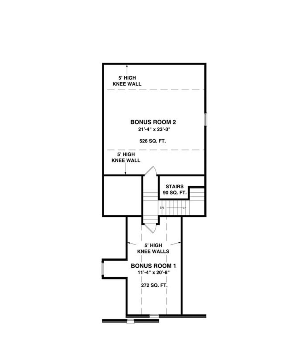 Floor Plan Bonus Room