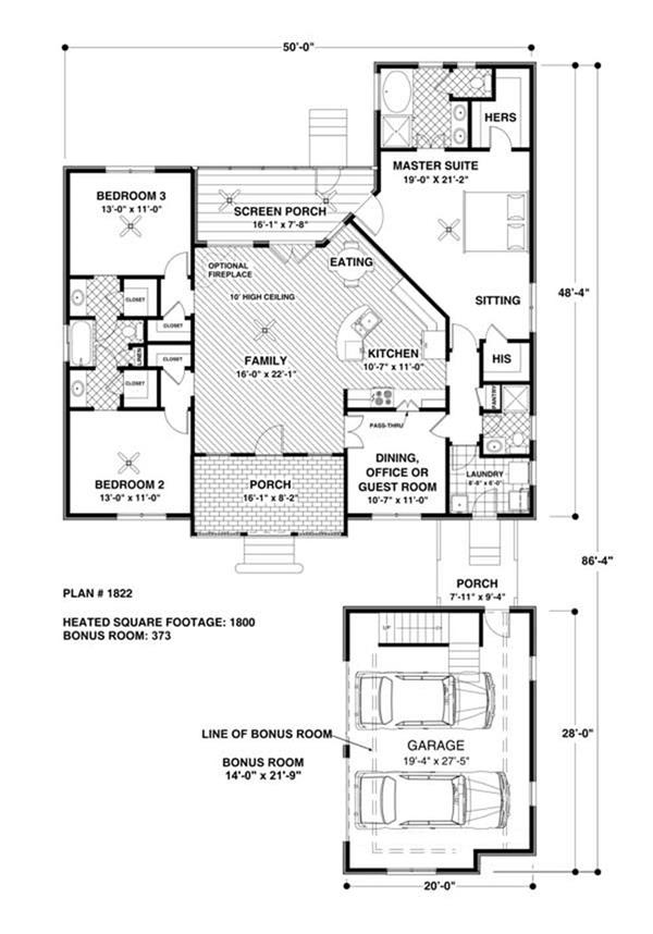 Floor Plan First Story
