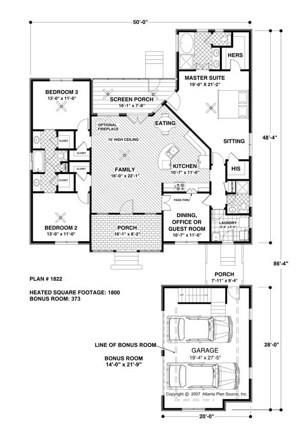 Floor Plan First Story