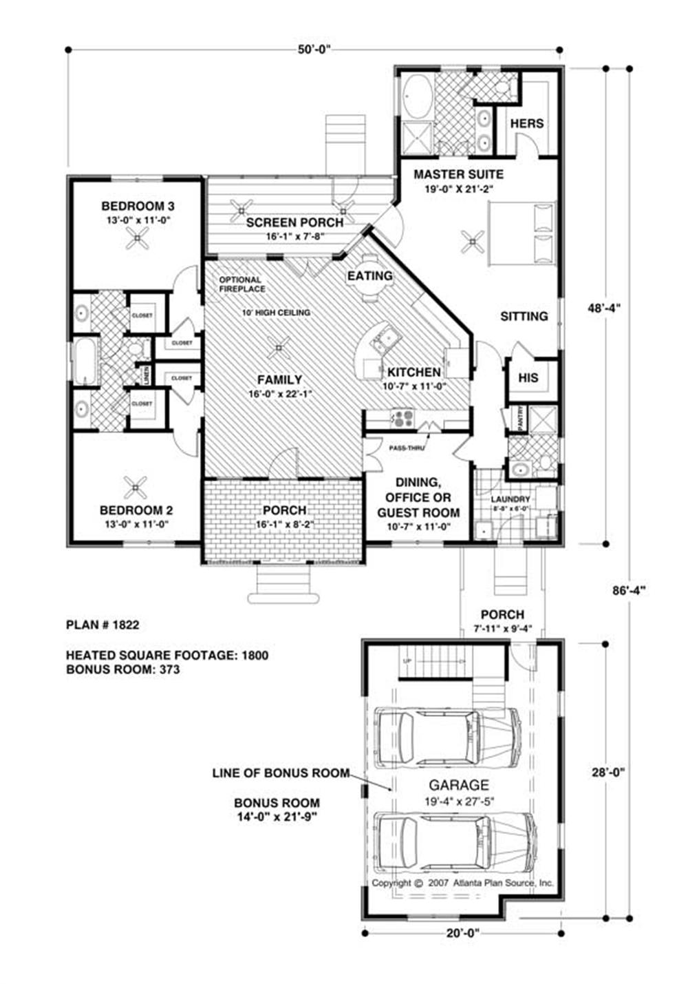Floor Plan First Story