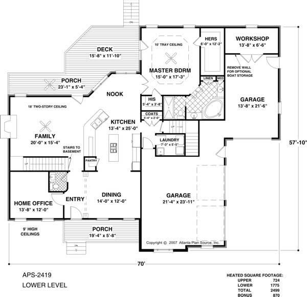 Floor Plan First Story