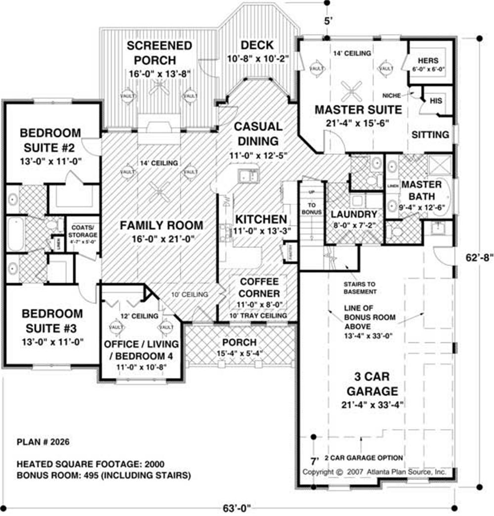 Floor Plan First Story