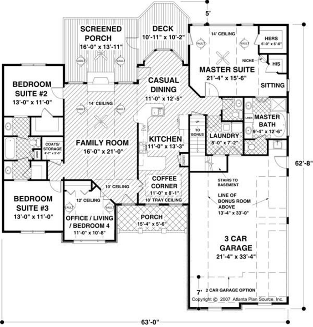 Floor Plan First Story