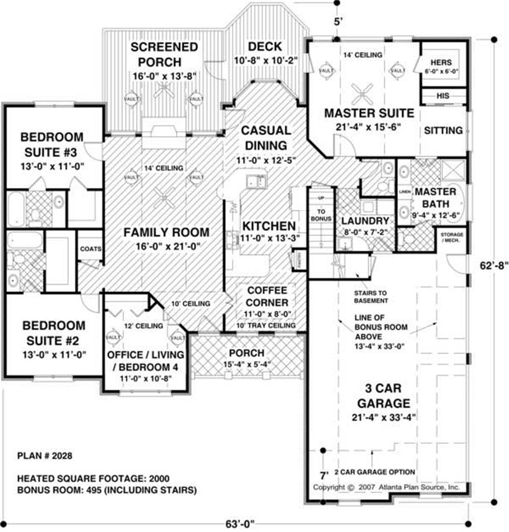 Floor Plan First Story