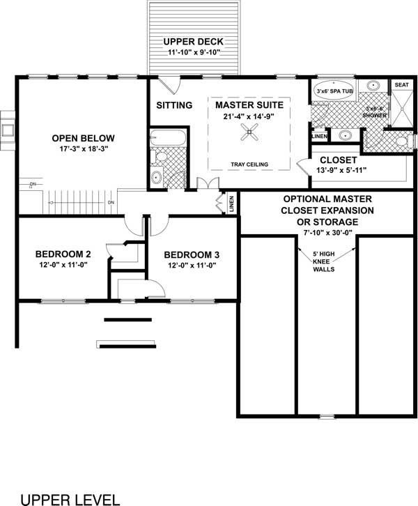 Floor Plan Second Story
