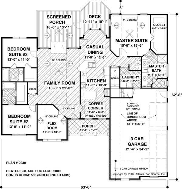 Floor Plan First Story