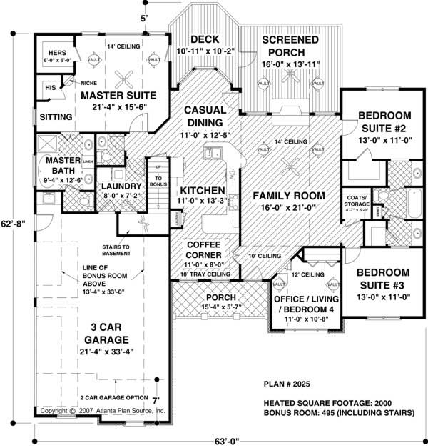 Floor Plan First Story