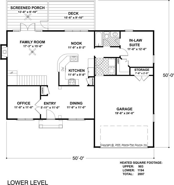 Floor Plan First Story
