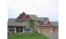 This is a colored photo of this set of Traditional Homeplans.