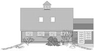 This is the front elevation for these garage plans.