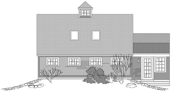 This is the front elevation for these garage plans.