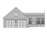 This is a front elevation of these garage plans.