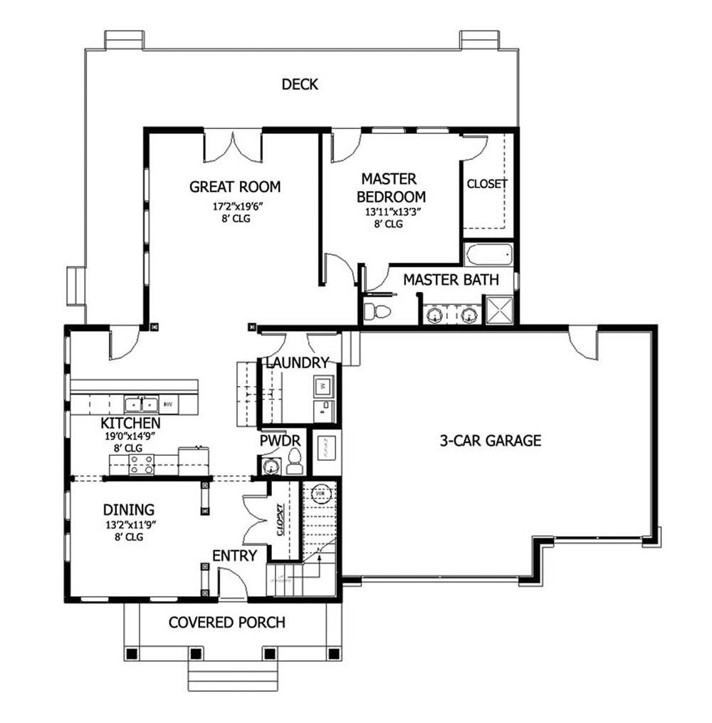 Floor Plan First Story