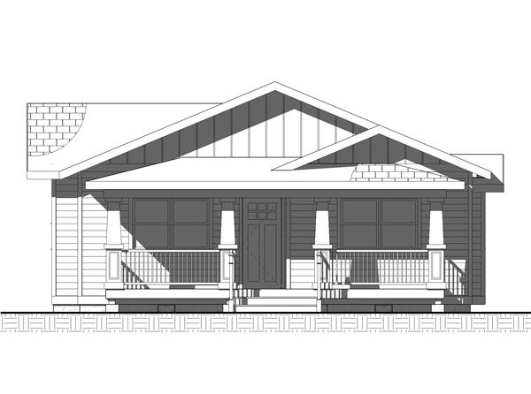 Home Plan Front Elevation