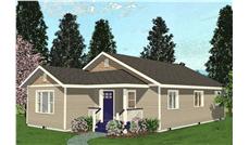 Main Image for bungalow house plans BLHD-1035