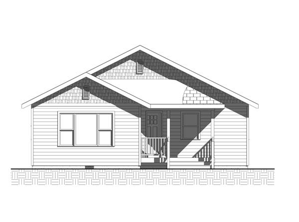 Home Plan Front Elevation