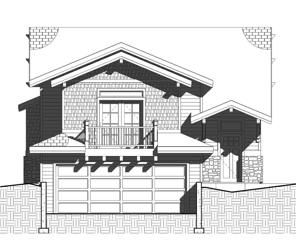 Home Plan Front Elevation