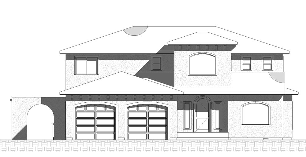 Home Plan Front Elevation
