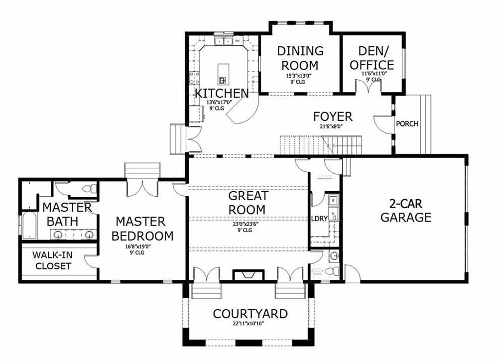 Floor Plan First Story