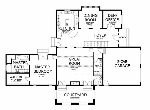 Floor Plan First Story