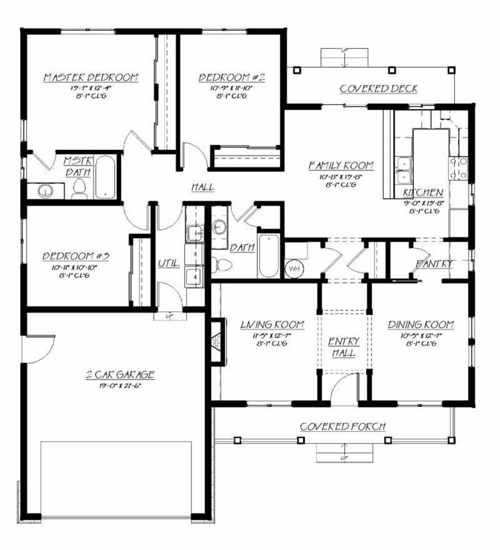 Floor Plan First Story