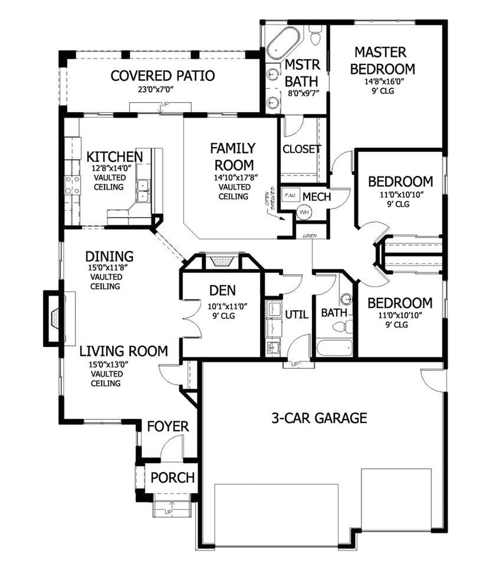 Floor Plan First Story