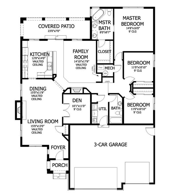 Floor Plan First Story