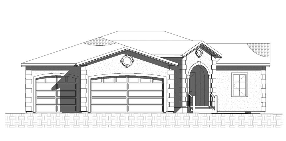 Home Plan Front Elevation
