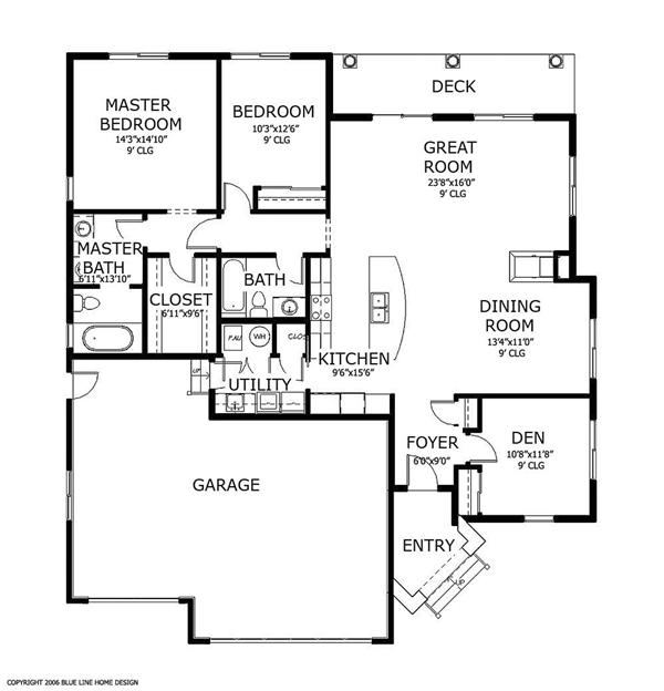 Floor Plan First Story
