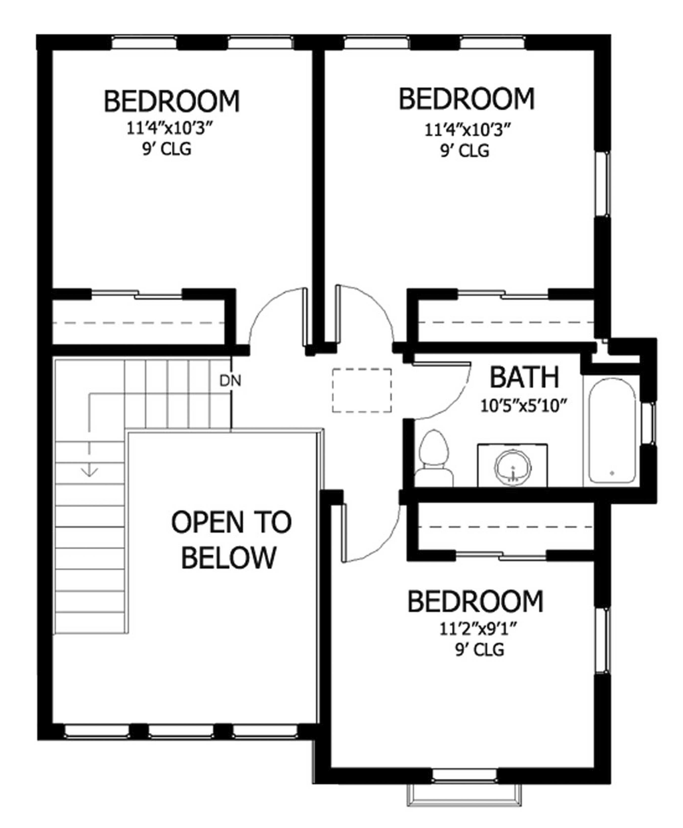 Floor Plan Second Story