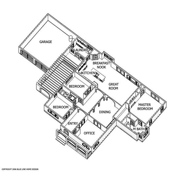 Home Plan 3D Image