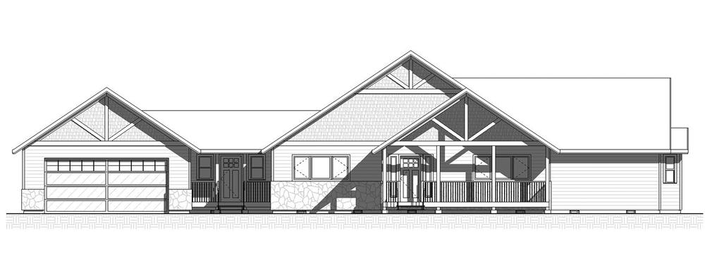 Home Plan Front Elevation
