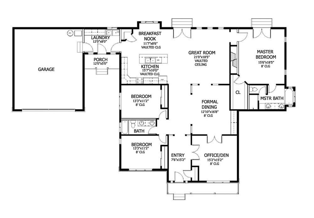 Floor Plan First Story