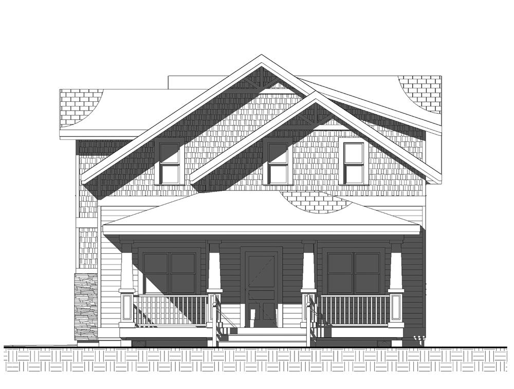 Home Plan Front Elevation